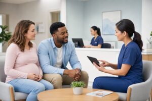 The DNA Man provides prenatal paternity testing consultations, NIPP non-invasive prenatal paternity testing, DNA testing, paternity testing, legal DNA testing, informational DNA testing, drug testing, and background check collection services in Michigan City, Indiana. Appointments Only at 132 E. 6th St. Unit 1E.